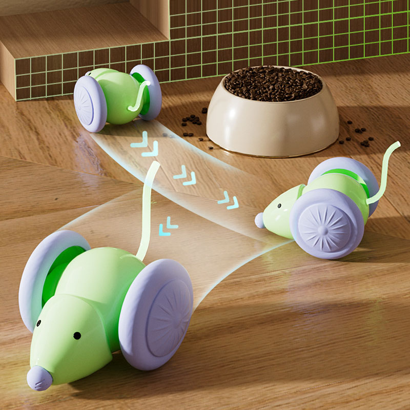 Power Tools Cat - Brinquedo interativo automático elétrico para gatos,