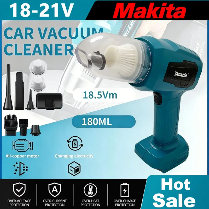 Power Tools Makita - Aspirador de pó sem fio Makita