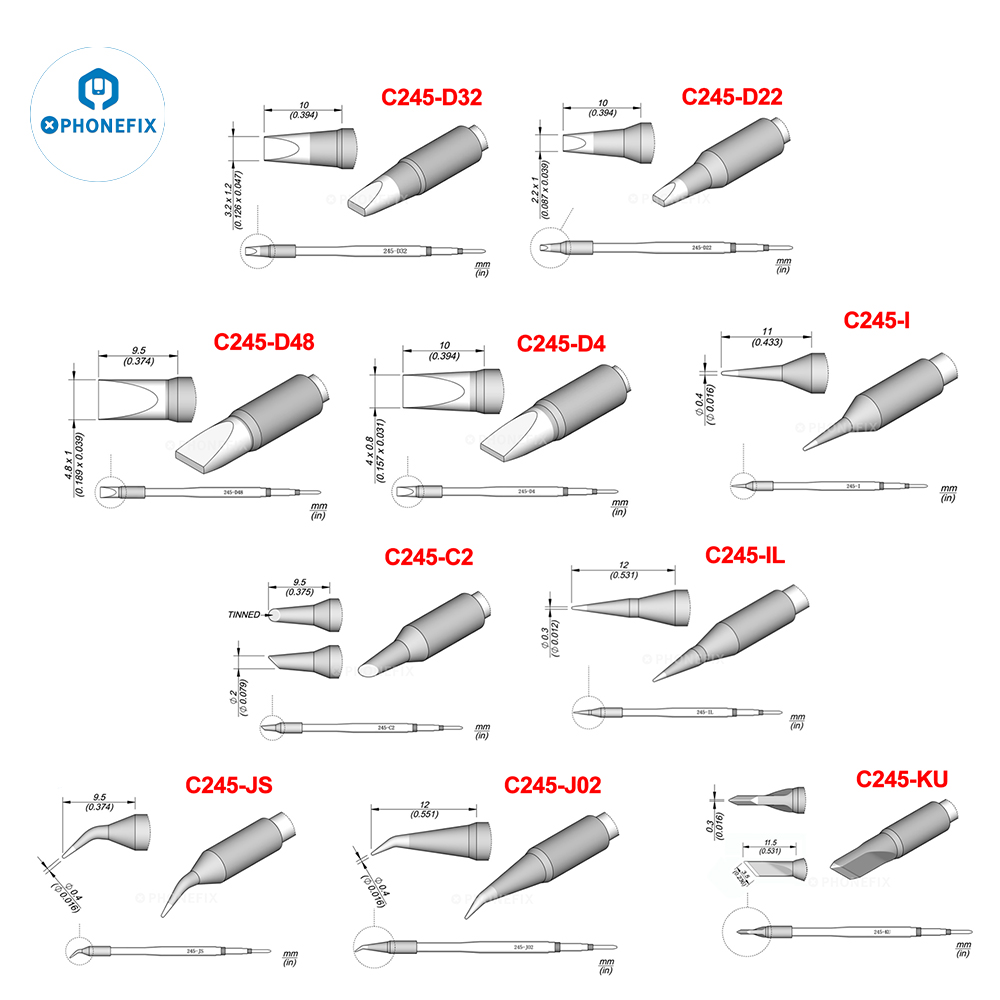 Pontas da série oem c245 c470  - Power Tools Book avaliação e preço