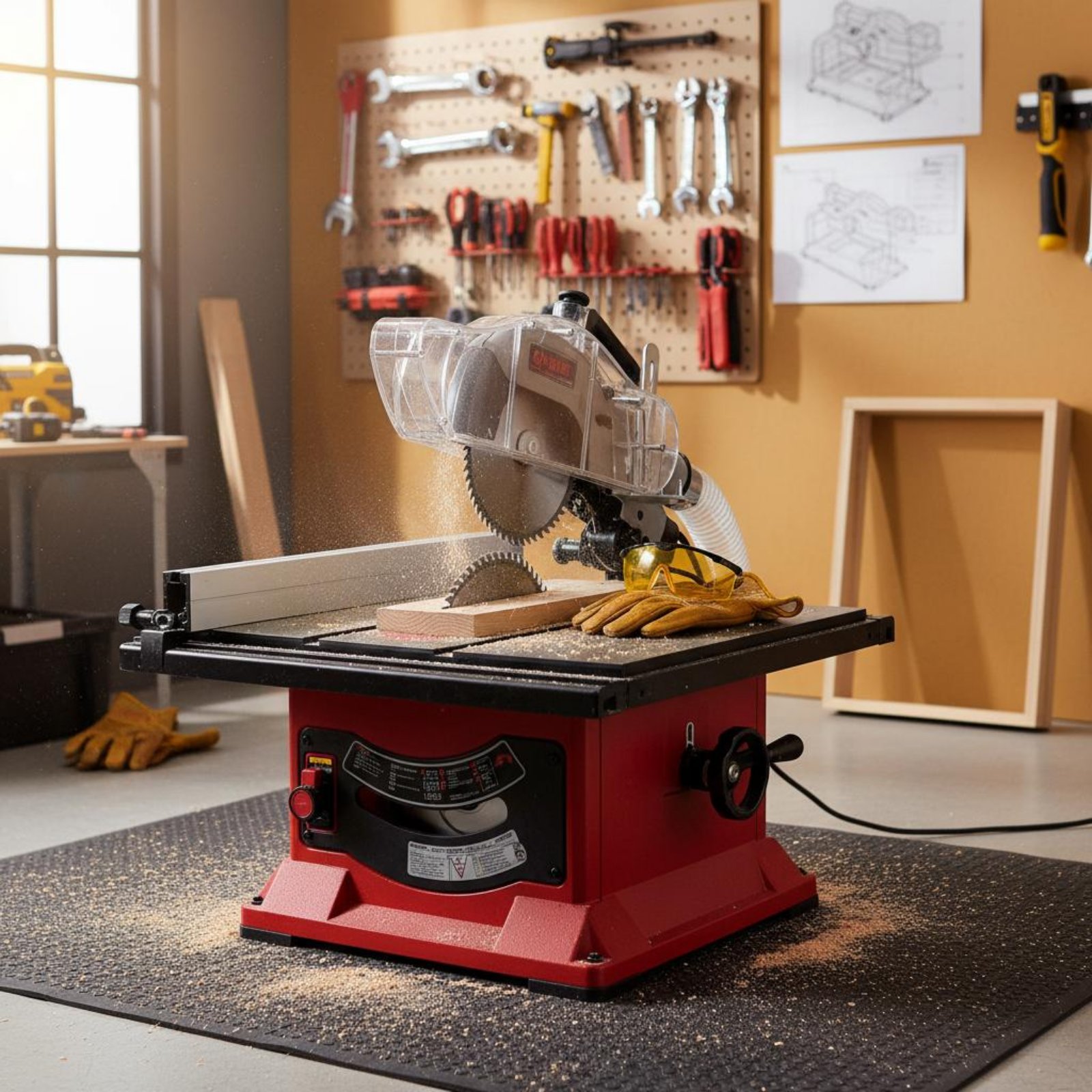 Protetor de Poeira para Serra  - Power Tools Safety avaliação e preço